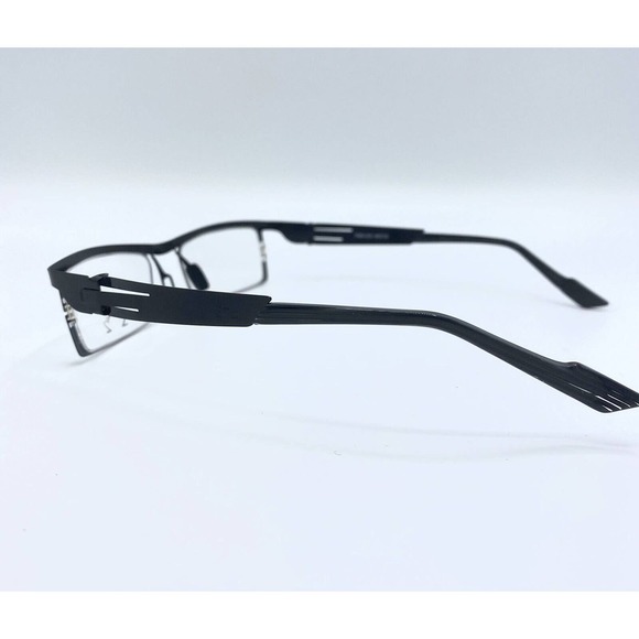 EYE DC V560 001 Black Metal Rectangular Eyeglass Frames 49-19 Made in France - Picture 3 of 7